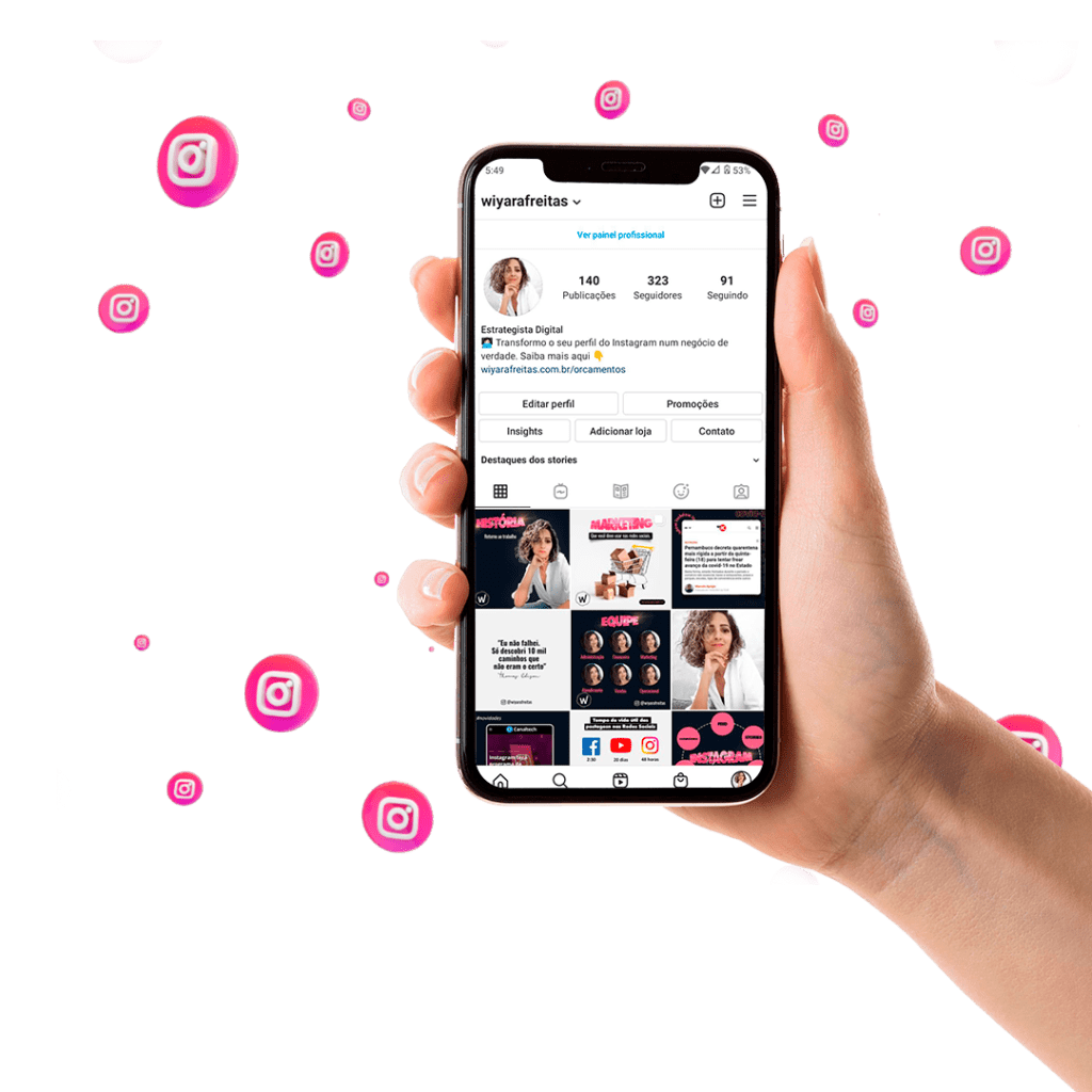 Analise de perfil do instagram
